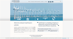 Desktop Screenshot of hydrocean.eu